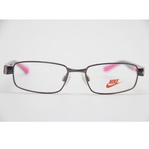 New Kids Girls Eyeglasses Nike5572 070 Round Pink